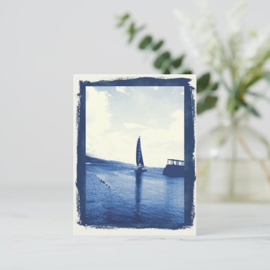 帆船 ポストカード (スタンド正面)