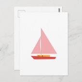 帆船 ポストカード (正面/裏面)