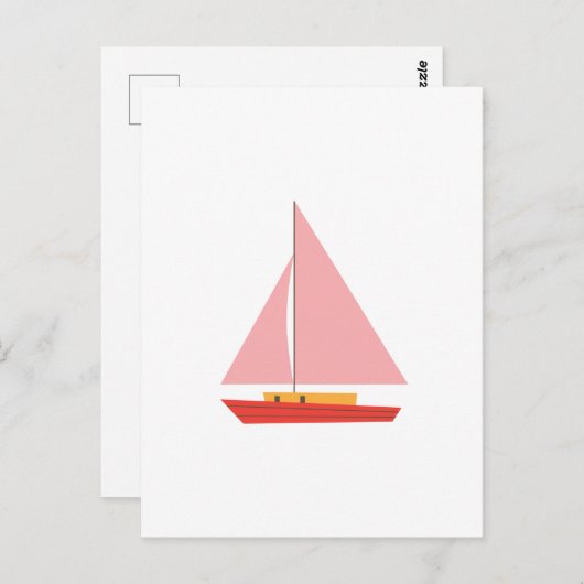 帆船 ポストカード (正面/裏面)