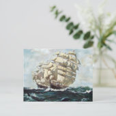 帆船 ポストカード (スタンド正面)