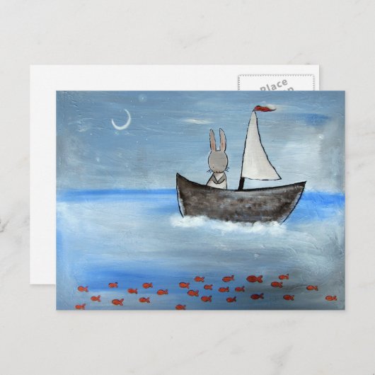 帆船 ポストカード (正面/裏面)