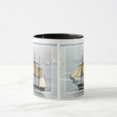 帆船 マグカップ (中央)