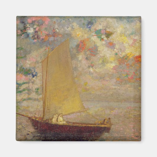 帆船 マグネット (正面)