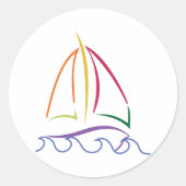 帆船 ラウンドシール (正面)