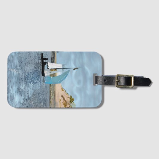 帆船 ラゲッジタグ (正面横)