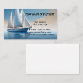 帆船 名刺 (正面/裏面)