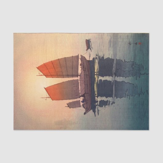 帆船 朝帆船朝吉田宏 薄葉紙