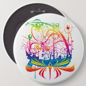 帆船 缶バッジ (正面&裏面)