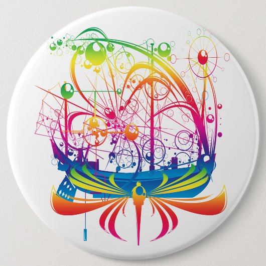 帆船 缶バッジ (正面)