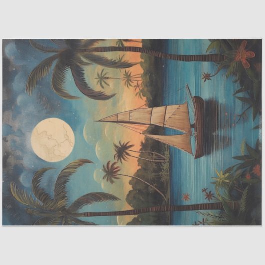 帆船 薄葉紙 (正面)