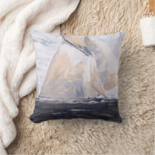 帆船#2枕 クッション (ブランケット)