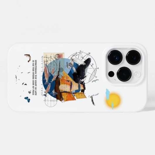帆船 Case-Mate iPhoneケース (裏面 (横))