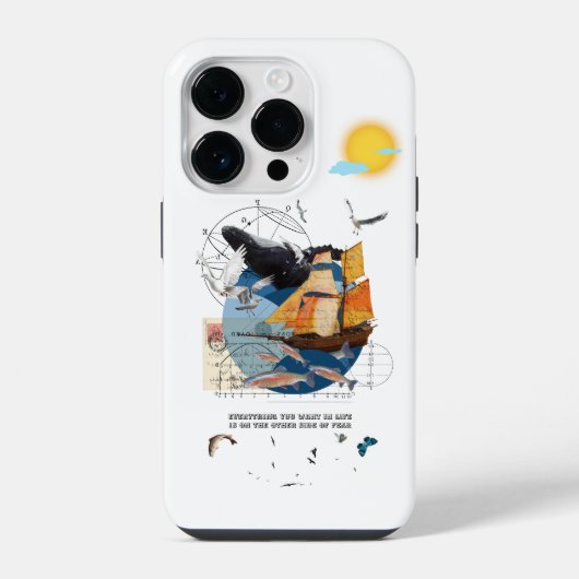 帆船 iPhoneケース (裏面)