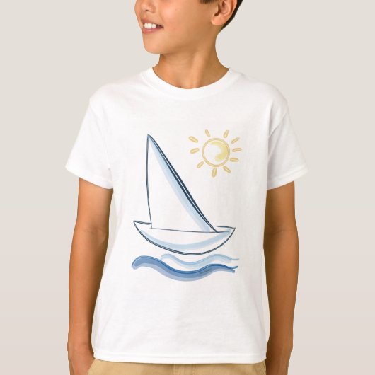 帆船 Tシャツ (正面)