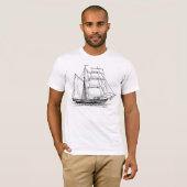 帆船 Tシャツ (正面フル)