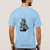 帆船 Tシャツ (裏面)