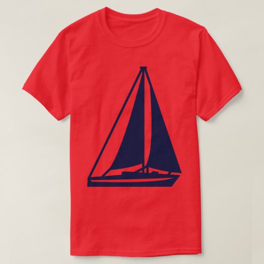 帆船 Tシャツ (デザイン正面)