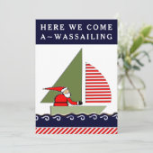 帆走おもしろいホリデーカード シーズンカード (スタンド正面)