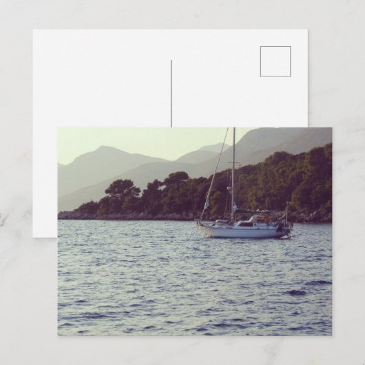 帆走に行こう  ポストカード (正面/裏面)