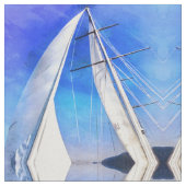 帆走は私の心の結び目を解芸術的く ファブリック (クローズアップ)