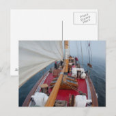 帆走境界パス ポストカード (正面/裏面)