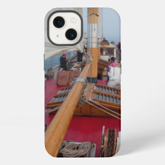 帆走境界パス iPhoneケース (裏面)