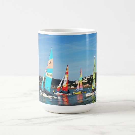 帆走猫 コーヒーマグカップ (中央)