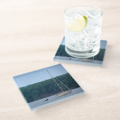 帆走生活 ガラスコースター (アングル)