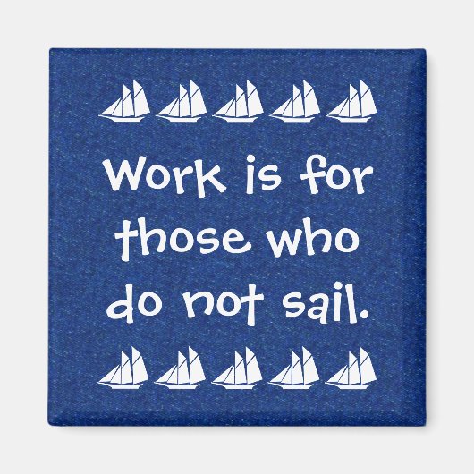 帆走磁石 マグネット (正面)