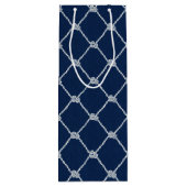 帆走索航海の沿岸 ワインギフトバッグ (裏面)