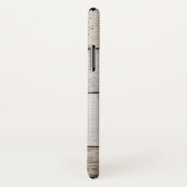 帆走航海のいかりオン木フェイク – 印刷フラット Case-Mate iPhoneケース (裏面/右)