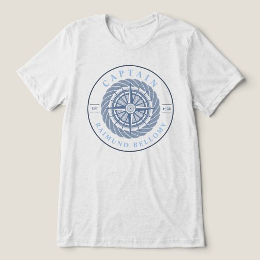帆走航海の トライブレンドＴシャツ (デザイン正面)