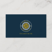 帆走航海の 名刺 (正面)