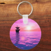 帆走艇のキーチェーン キーホルダー (正面)