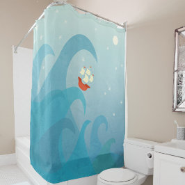 帆走艇 シャワーカーテン