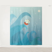 帆走艇 タペストリー (正面)