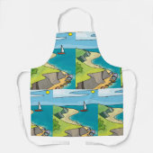 帆走風景 エプロン (正面)