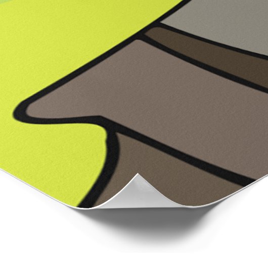 帆走風景 ポスター (角)