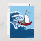 帆走 ポストカード (正面/裏面)