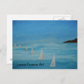 帆走 ポストカード (正面/裏面)