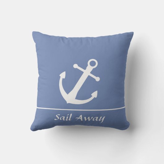 帆遠くにで航海のな装飾用クッション クッション (裏面)