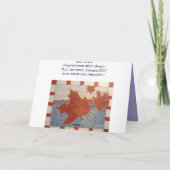 帆遠くに カード (裏面)