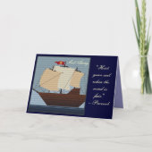 帆遠くに カード (正面)