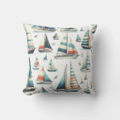 帆遠くに クッション (正面)