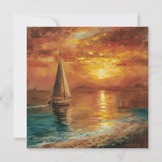 帆遠くに シーズンカード (正面)