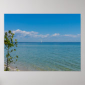 帆遠くに ポスター (正面)