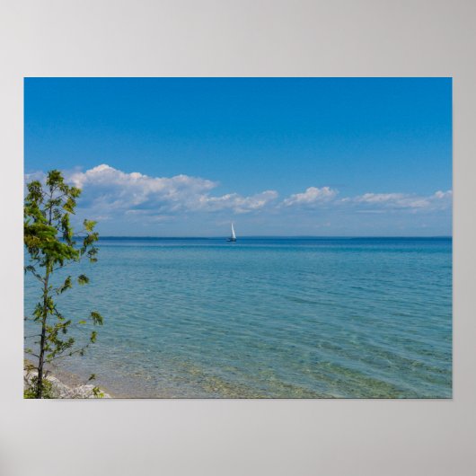 帆遠くに ポスター (正面)