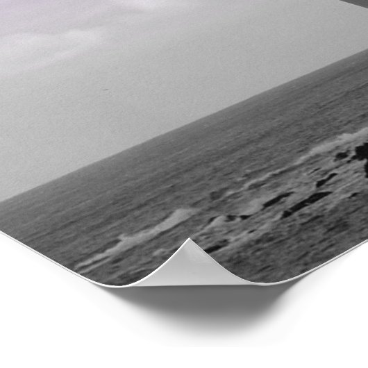 帆遠くに ポスター (角)