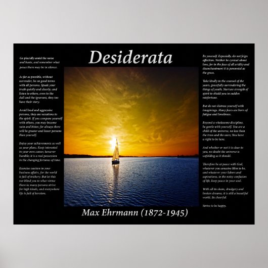 帆遠くに ポスター (正面)