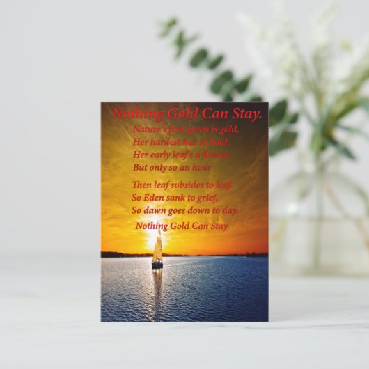 帆遠くに ポストカード (スタンド正面)